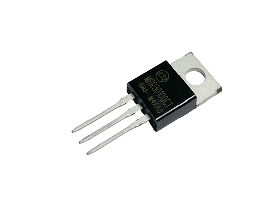 30A100V MBR30100CT उच्च रिवर्स संतृप्ति धारा के साथ कम VF Schottky डायोड