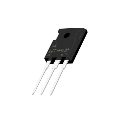 TO-247 वृद्धि मोड पावर IGBT 25A 1200V उच्च वर्तमान क्षमता