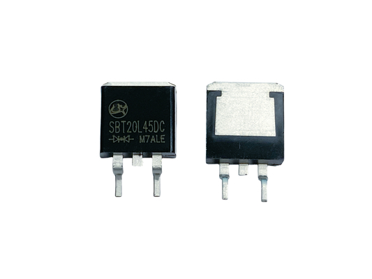 20A45V TO-263 SBT20L45DC प्रकाश व्यवस्था के लिए निम्न पूर्व वोल्टेज स्कॉटकी बैरियर डायोड