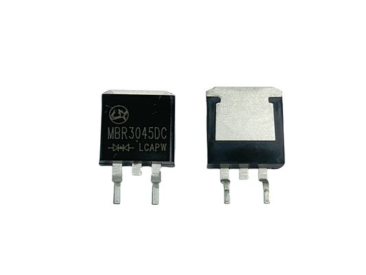 30A45V TO-263 Schottky बैरियर डायोड MBR3045DC स्विच मोड पावर सप्लाई