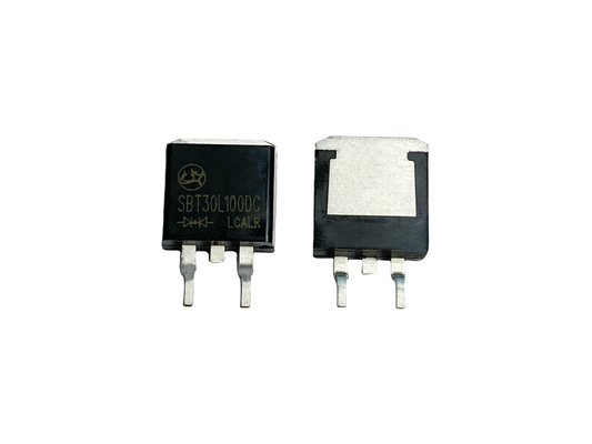 30A100V TO-263 SBT30L100DC सतह माउंट कम शक्ति हानि के साथ कम VF Schottky डायोड