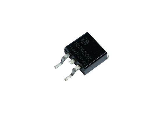 MBR10150DC 10A150V TO-263 Schottky बैरियर रेक्टिफायर बिजली की आपूर्ति के लिए कम आगे वोल्टेज