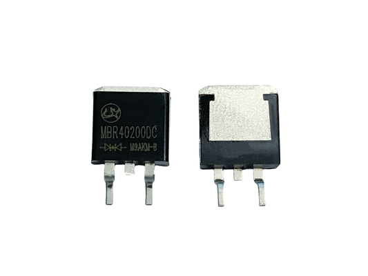 40A200V MBR40200DC प्लानर TO-263 एडाप्टर के लिए Schottky बैरियर डायोड