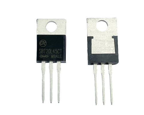 लघु स्विच मोड बिजली आपूर्ति के लिए 20A45V SBT20L45CT कम VF स्कॉटकी डायोड