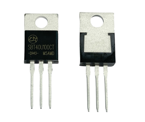 40A100V SBT40U100CT प्रकाश व्यवस्था के लिए निम्न VF Schottky अल्ट्रा निम्न आगे वोल्टेज