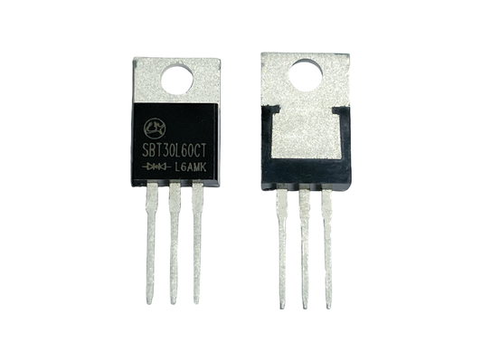 30A60V SBT30L60CT कम वोल्टेज फॉरवर्ड स्कॉटकी औद्योगिक के लिए TO-220AB