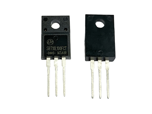 10A100V SBT10L100FCT बिजली की आपूर्ति के लिए कम आगे वोल्टेज के लिए कम रिवर्स रिकवरी समय
