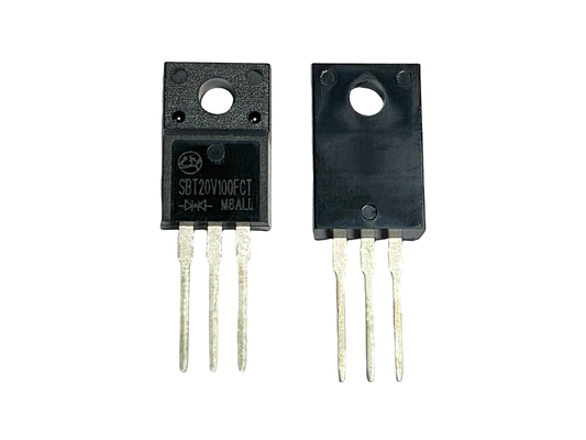 20A100V SBT20V100FCT TO-220F मोटर ड्राइव के लिए कम VF स्कॉटकी डायोड