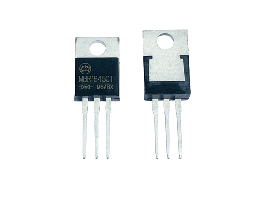 16A45V MBR1645CT उच्च आवृत्ति स्विच पावर सप्लाई Schottky बैरियर डायोड