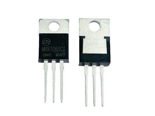 30A60V MBR3060CT ऑटोमोटिव इलेक्ट्रॉनिक्स के लिए कम VF स्कॉटकी डायोड