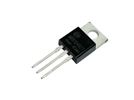 10A45V MBR1045CT आगे वोल्टेज कम VF Schottky बाधा डायोड एडाप्टर के लिए