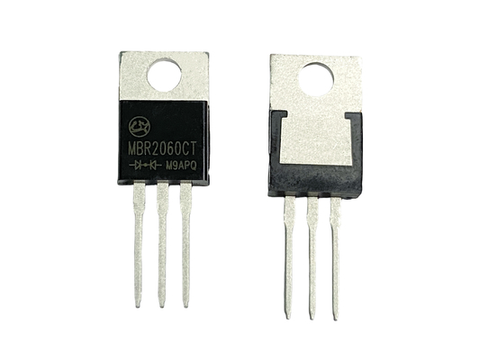 20A60V MBR2060CT कम VF फॉरवर्ड वोल्टेज के साथ स्कॉटकी बैरियर डायोड