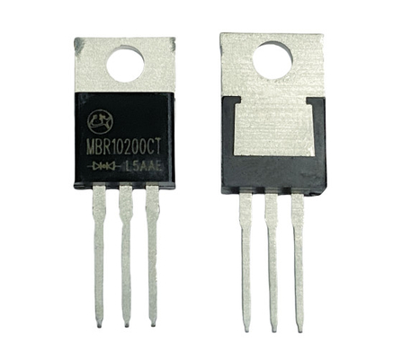 10A200V MBR10200CT स्कॉटकी डायोड तेज स्विचिंग गति TO-220AB