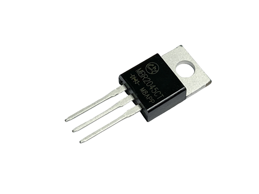 20A45V MBR2045CT एलईडी प्रकाश व्यवस्था और एडेप्टर के लिए Schottky बाधा डायोड
