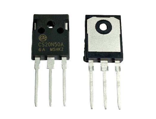 20A500V CS20N50A6 TO-247 पावर प्रबंधन के लिए उच्च वोल्टेज MOSFET एन चैनल