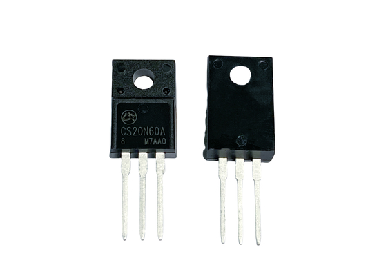 20A600V CS20N60A8 यूनिट बिजली आपूर्ति के लिए उच्च वोल्टेज MOSFET N-प्रकार