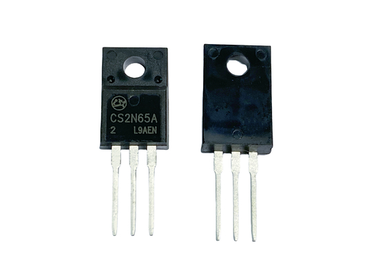 2A650V CS2N65A2 कम प्रतिरोध वाले तेजी से स्विचिंग उच्च वोल्टेज MOSFET