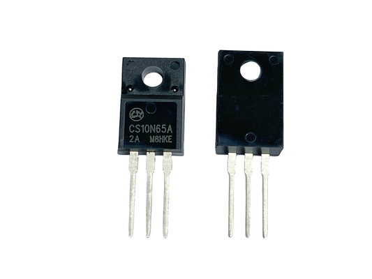 पावर चार्जर के लिए 10A650V एन-चैनल एचवी एमओएसएफईटी CS10N65A2 TO-220F