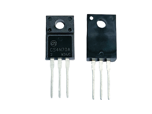 4A700V TO-220F CS4N70A2 स्विच मोड पावर सप्लाई के लिए फास्ट स्विचिंग हाई वोल्टेज MOSFET