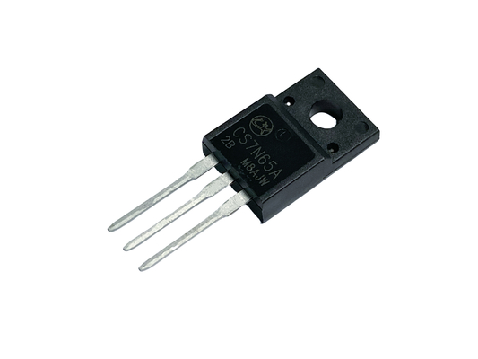 7A650V CS7N65A2 बिजली आपूर्ति इकाइयों के लिए उच्च वोल्टेज Mosfet तेजी से स्विचिंग