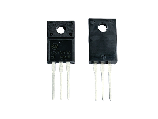 7A650V CS7N65A2 बिजली आपूर्ति इकाइयों के लिए उच्च वोल्टेज Mosfet तेजी से स्विचिंग