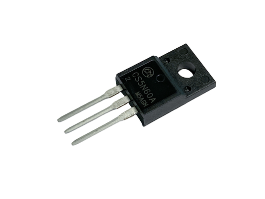 5A600V CS5N60A2 स्विच मोड बिजली आपूर्ति के लिए उच्च स्विचिंग गति Mosfet