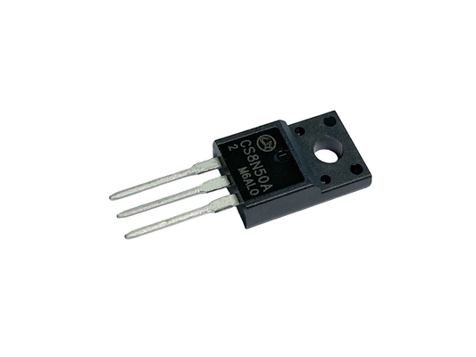 पावर स्विच सर्किट के लिए 8A500V CS8N50A2 TO-220F हाई वोल्टेज MOSFET