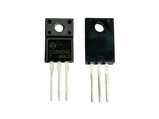 पावर स्विच सर्किट के लिए 8A500V CS8N50A2 TO-220F हाई वोल्टेज MOSFET