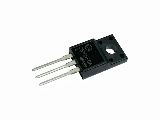 10A500V उच्च वोल्टेज कम प्रतिरोध MOSFET पावर रूपांतरण के लिए बढ़ी हुई दक्षता और स्थायित्व