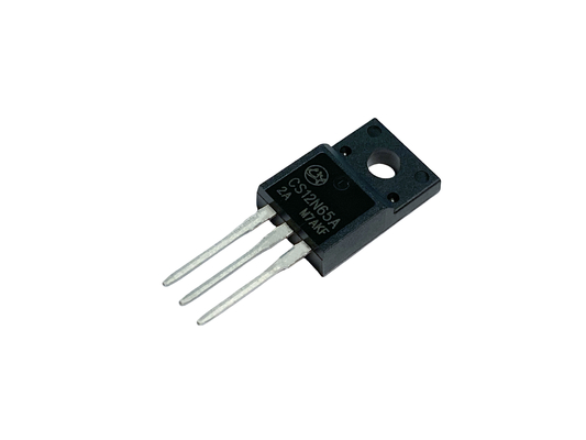 12A650V उच्च वोल्टेज MOSFET कम ऑन प्रतिरोध के लिए एडाप्टर CS12N65A2 TO-220F