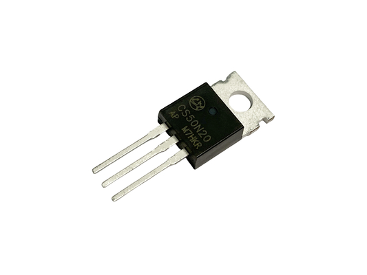50200V CS50N20AP MOSFET एडाप्टर और चार्जर अनुप्रयोगों के लिए उच्च ब्रेकडाउन वोल्टेज कम सीआईएस पावर स्विच सर्किट