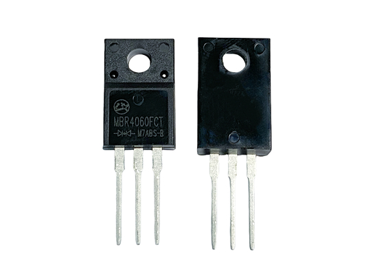 लघु स्विच मोड पावर सप्लाई के लिए 40A60V कम VF स्कॉटकी बैरियर डायोड MBR4060FCT