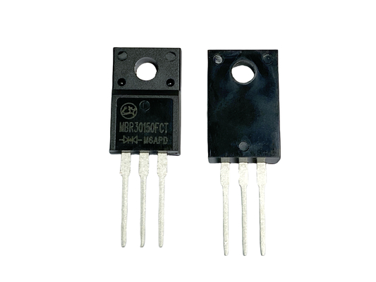 30A150V उच्च धाराएं और वोल्टेज बिजली आपूर्ति के लिए Schottky डायोड MBR30150FCT