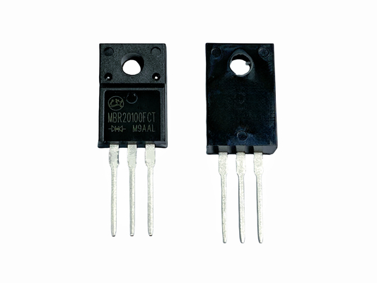 20A100V स्कॉटकी बैरियर डायोड ध्रुवीयता संरक्षण के लिए सस्ती समाधान MBR20100FCT