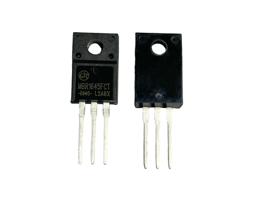 16A450V उच्च आवृत्ति स्विचिंग पावर सप्लाई ऑनबोर्ड डीसी/डीसी कन्वर्टर के लिए शॉटकी बैरियर डायोड MBR1645FCT