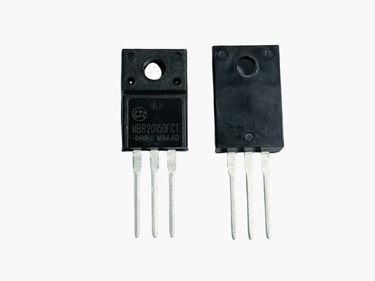 20A150V प्लानर स्कॉटकी बैरियर डायोड AC को DC में परिवर्तित करने के लिए MBR20150FCT