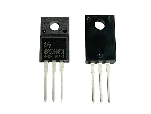 30A 200V से 220F कम आगे वोल्टेज के साथ स्कॉटकी बैरियर डायोड MBR30200FCT