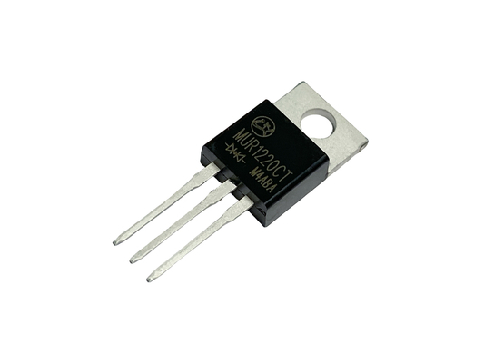 12A200V थर्मल स्थिरता उच्च शक्ति उपकरण के लिए अति तेज वसूली डायोड MUR1220CT