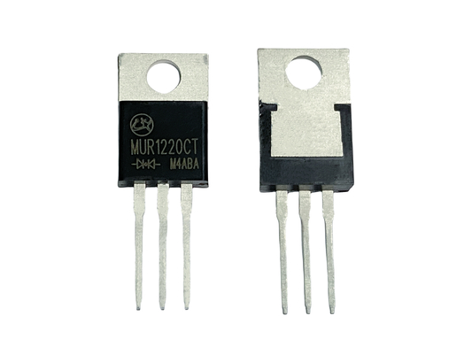 12A200V थर्मल स्थिरता उच्च शक्ति उपकरण के लिए अति तेज वसूली डायोड MUR1220CT