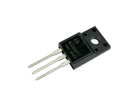 16A400V TO-220F फास्ट रिकवरी डायोड 15-35ns पावर रेक्टिफायर MUR1640FCT के लिए