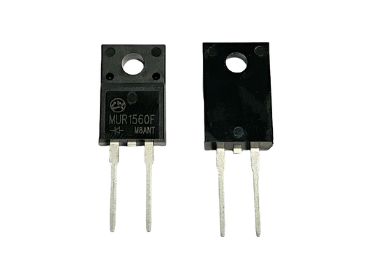 टिकाऊ फास्ट रिकवरी डायोड के साथ अल्ट्रा-रिकवरी समय TO-220FAC MUR1560F