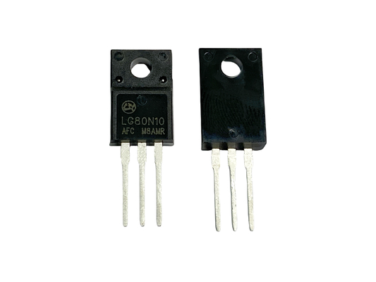 LG80N10AF 100V TO-220F बैटरी सुरक्षा के लिए निम्न वोल्टेज MOSFET