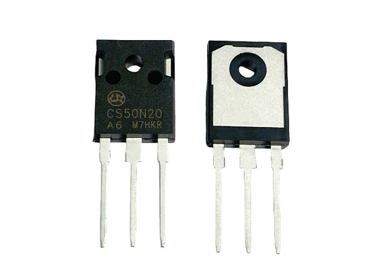 50A 200V कम गेट वोल्टेज मोस्फेट उच्च दक्षता
